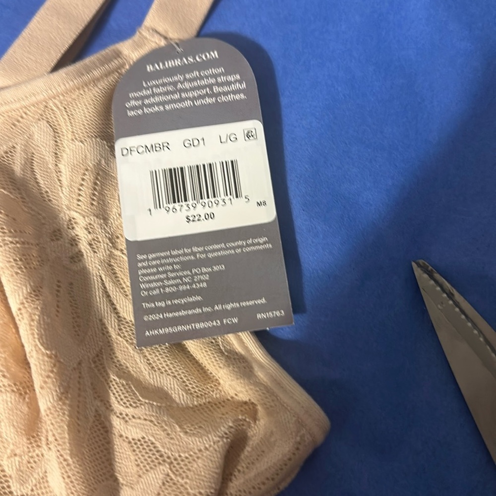 Bali Nude Floral Lace Bralette - Picture 3 of 5